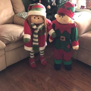 3 foot elves(boy and girl)